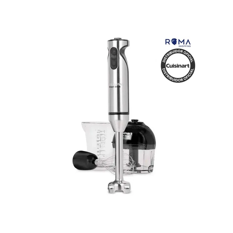Misturador de Mão com Triturador de Vegetais Cuisinart CSB-85BRB 2 Velocidades 220V
