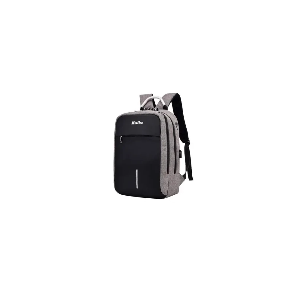Mochila para Notebook Kolke KVM-338 Anti Furto USB Cinza 15.6