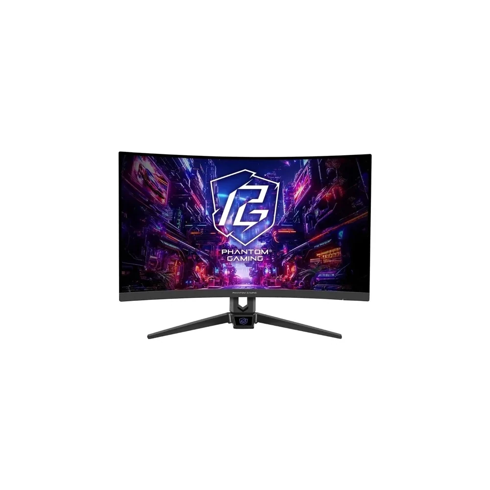 Monitor Gamer Curvo Asrock Phantom Gaming PG27FRS1A 27" Va Full HD 280 Hz / 1 ms - Preto
