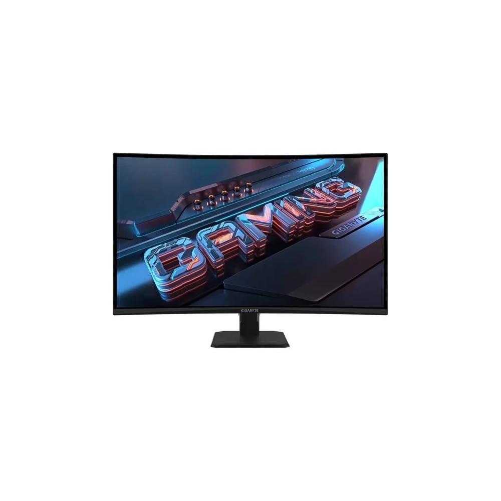 Monitor Gamer Curvo Gigabyte GS32QCA 31.5" QHD 180 Hz / 1 ms - Preto