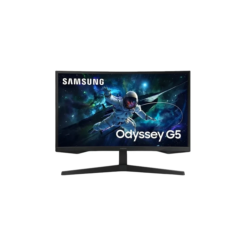Monitor Gamer Curvo Samsung Odyssey G5 LS32CG552EN 32" QHD Preto