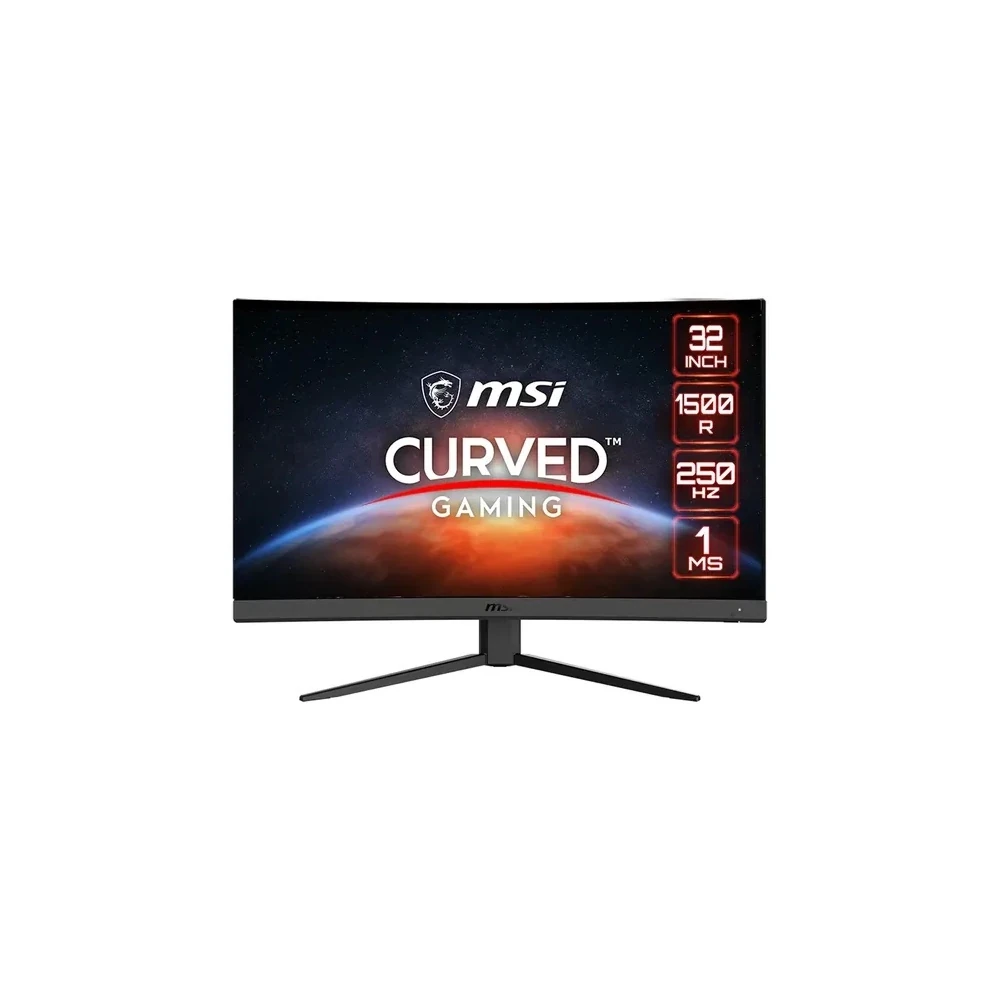 Monitor Gamer MSI G32C4X - Full HD - 250 Hz - DisplayPort/HDMI - 31,5 polegadas