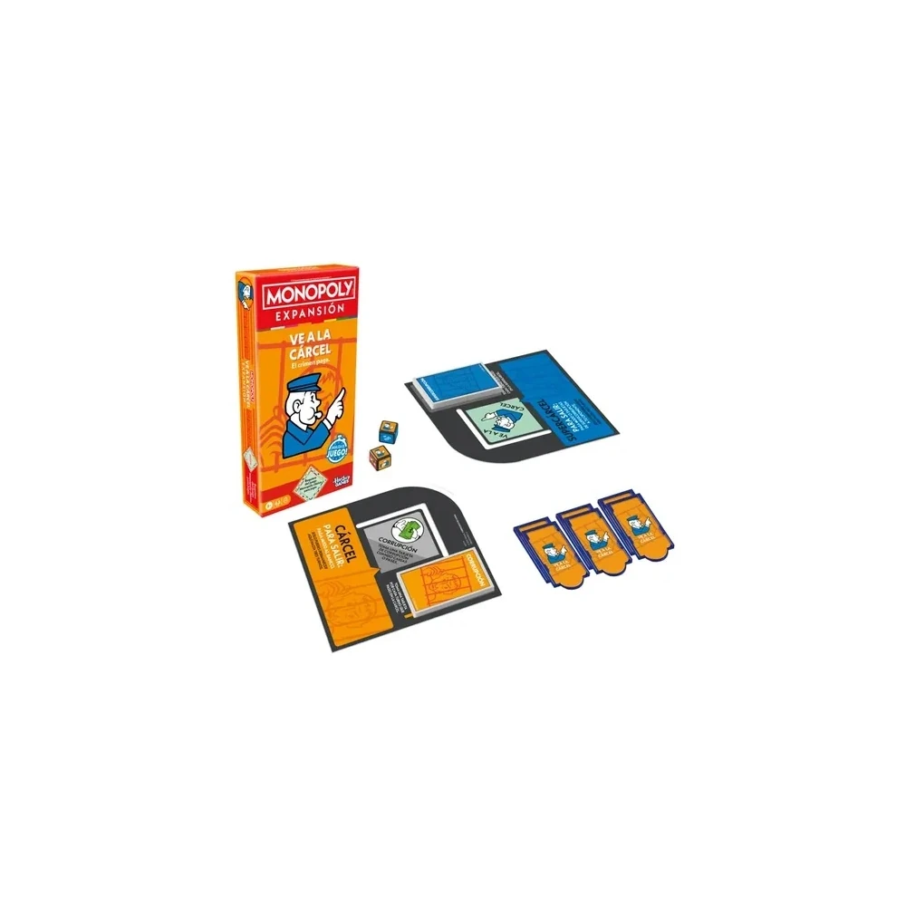 Jogo Monopoly Hasbro Expansão Vá para a Cadeia