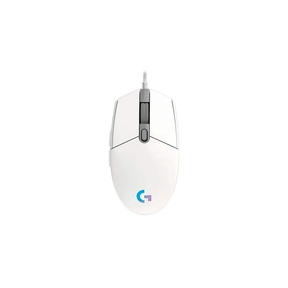 Mouse Logitech G203 RGB Lightsync 910-005794 Branco