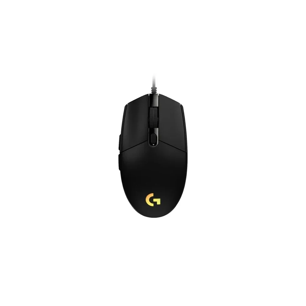Mouse Gamer Logitech G203 USB 8000DPI Lightsync RGB Preto