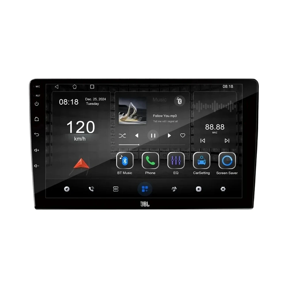Caixa de Som Multimídia JBL Origin A9 Tela 10.1" Touch Bluetooth USB Wifi GPS