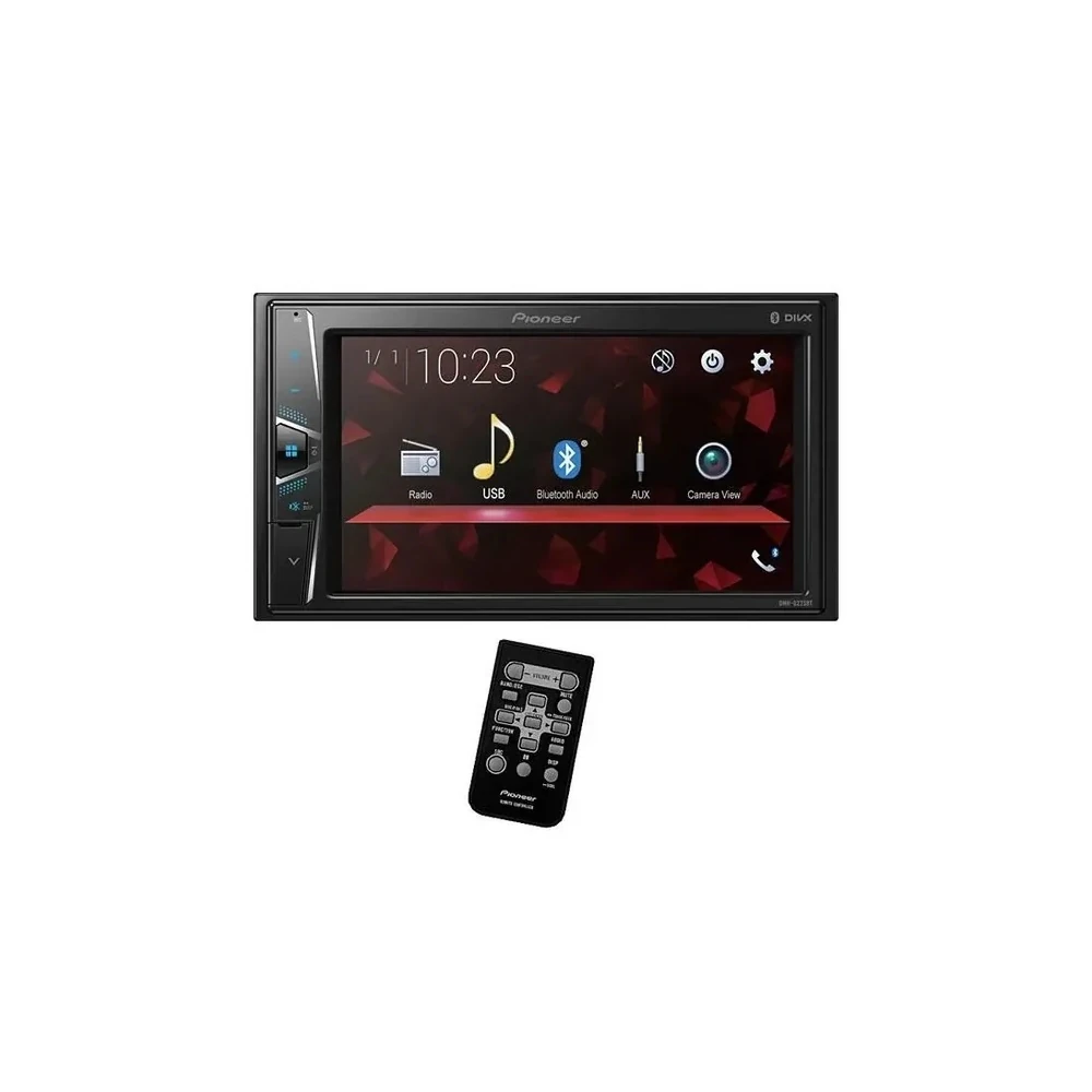Receptor Multimídia Pioneer DMH-G225BT 4 de 50 Watts com USB/Bluetooth - Preto