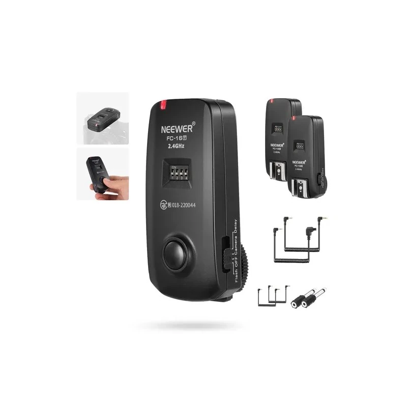 Kit de Flash de Rádio Neewer FC-16, 10081855