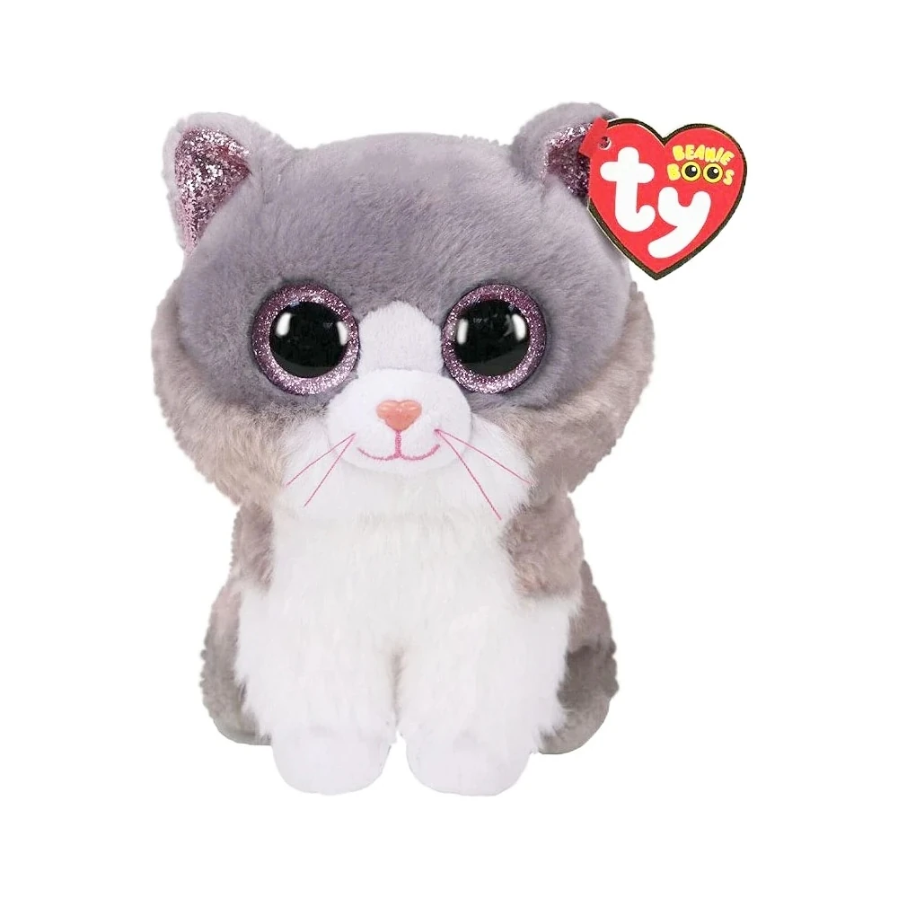 Pelúcia Beanie ty boos - Asher Gato
