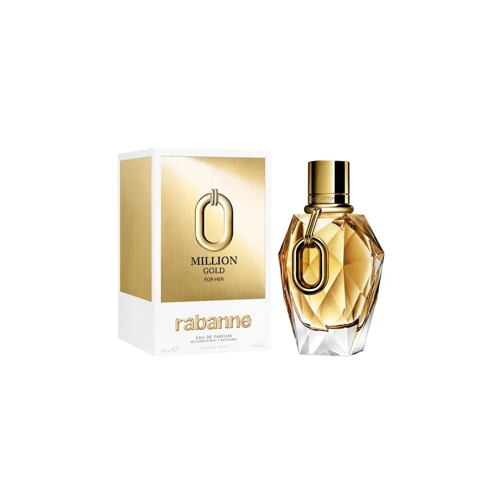 Perfume Feminino Paco Rabanne Million Gold For Her Edp 90Ml