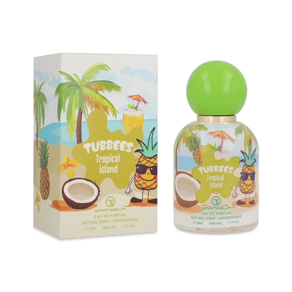 Perfume Infantil Grandeur Elite Tubbees Tropical Island Eau de Parfum 50 mL - Unissex