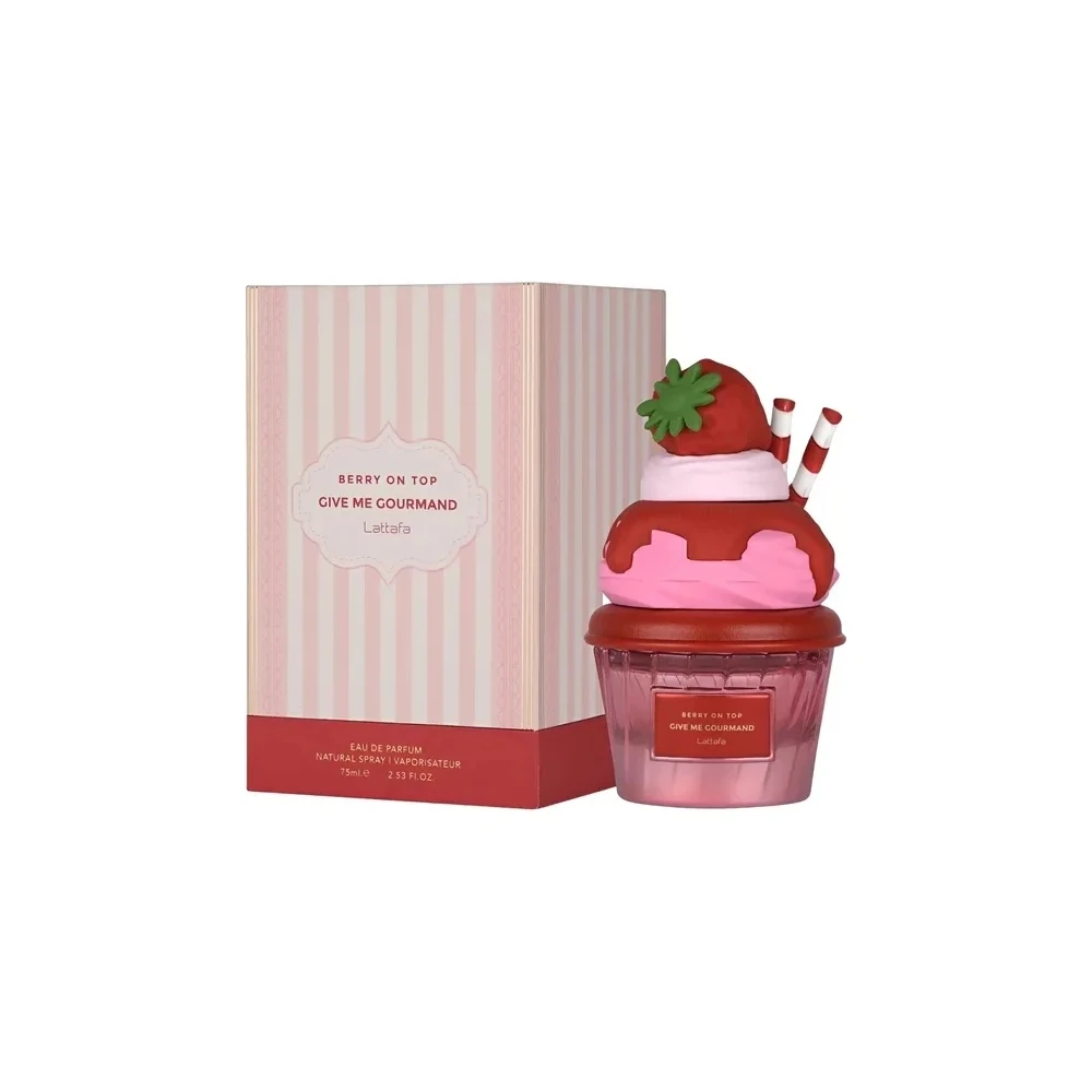 Perfume Lattafa Give Me Gourmand Berry On Top Edp - Feminino 75ML