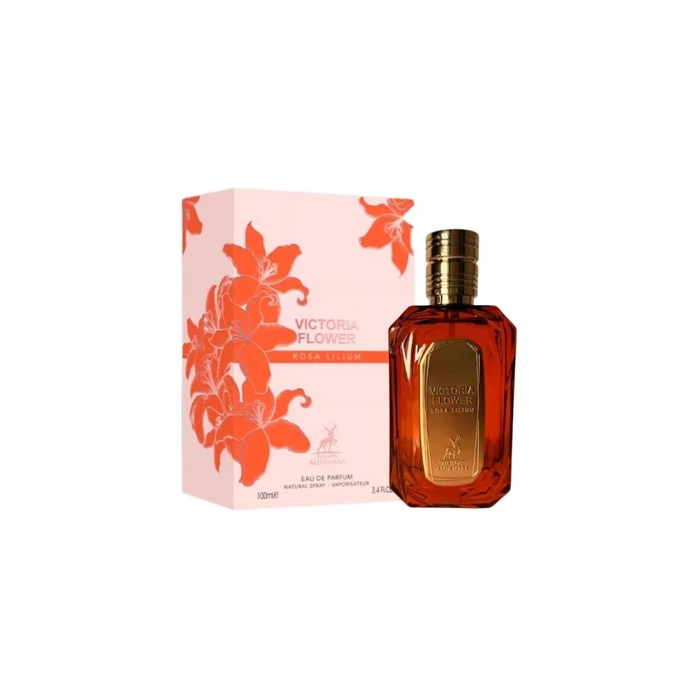 Perfume Maison Alhambra Victoria Flower Rosa Lilium - Água de Perfume - Feminino - 100ML