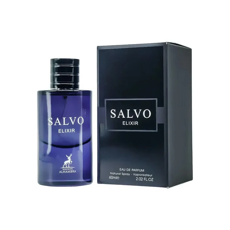Perfume Masculino Maison Alhambra Salvo Elixir Edp 60 ML