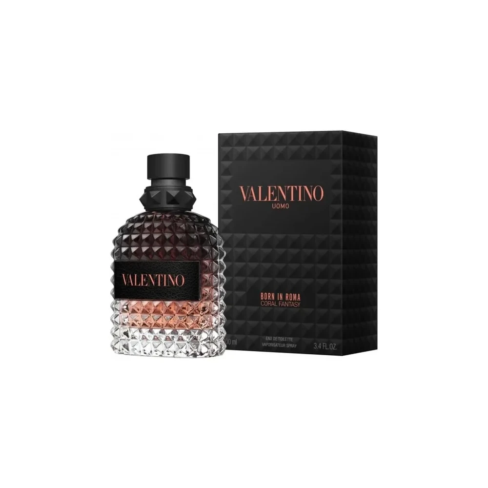 Perfume Valentino Uomo Born in Roma Coral Fantasy Edt Masculino 100ml