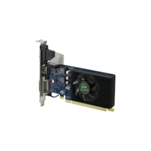 Placa de Vídeo Star R5 230 - 2GB - DDR3 - Fã Único - PCI-Exp/DVI/HDMI/VGA