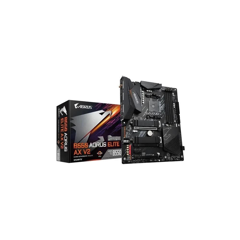 Placa-Mãe Gigabyte B550 Aorus Elite Ax V2 AM4 DDR4