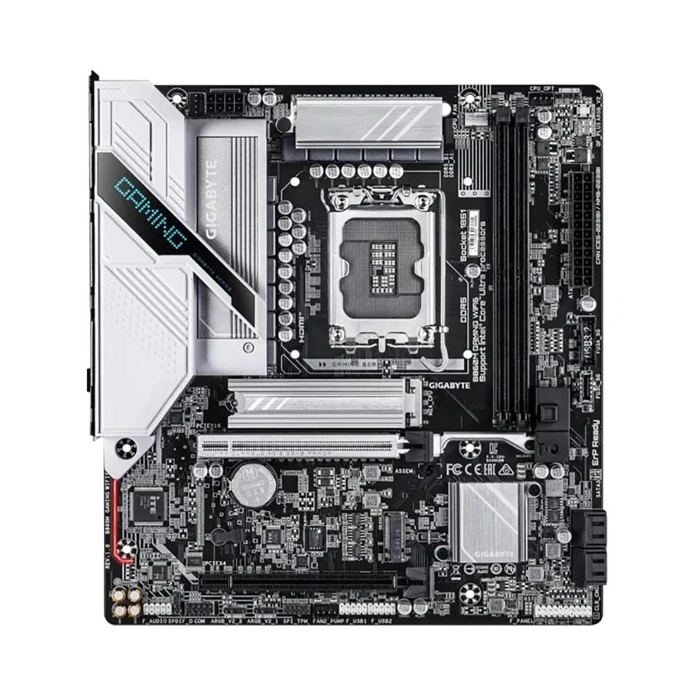 Placa-mãe Gigabyte B860M Gaming Wifi6/USB-A/2xDDR5/PCI-E/HDMI/DP