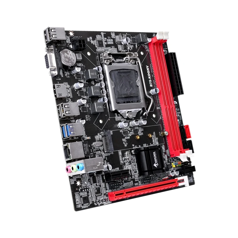 Placa Mãe KeepData B75-KDGNV LGA1155/2xDDR3/PCI-E/HDMI/VGA/USB/SATA