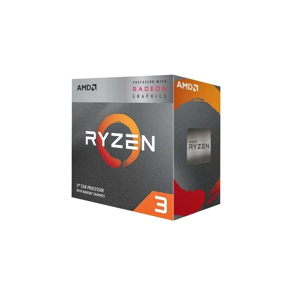 Processador AMD Ryzen 3 3200G Soquete AMD AM4 4 Núcleos 4 Threads Cache 384KB