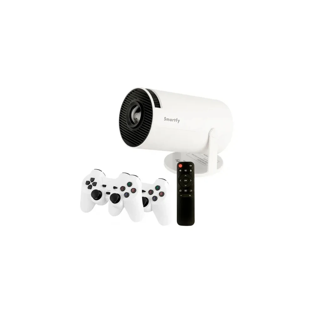 Projetor Smartfy PJ01W Android Game 3D 4K Branco