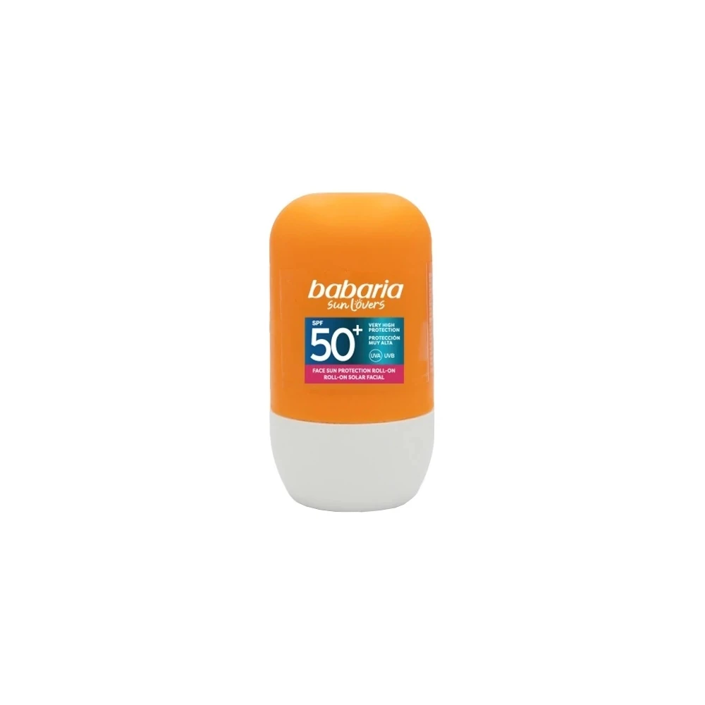 Protetor Solar Facial Babaria Roll-On FPS50+ UVA - 50mL