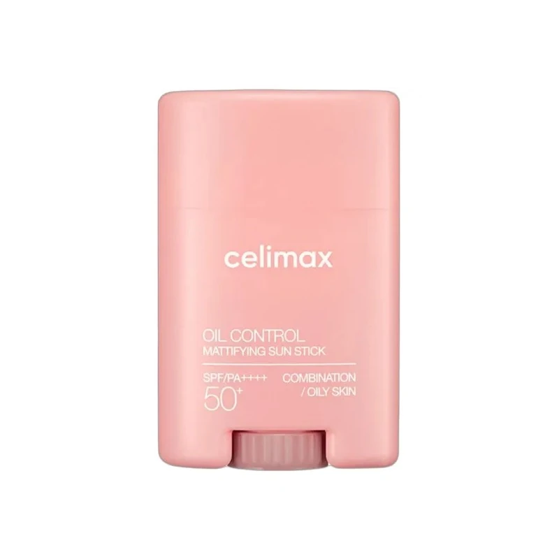 Protetor solar facial em barra Celimax Oil Control Mattifying Sun Stick FPS 50+ PA++++ 19 G