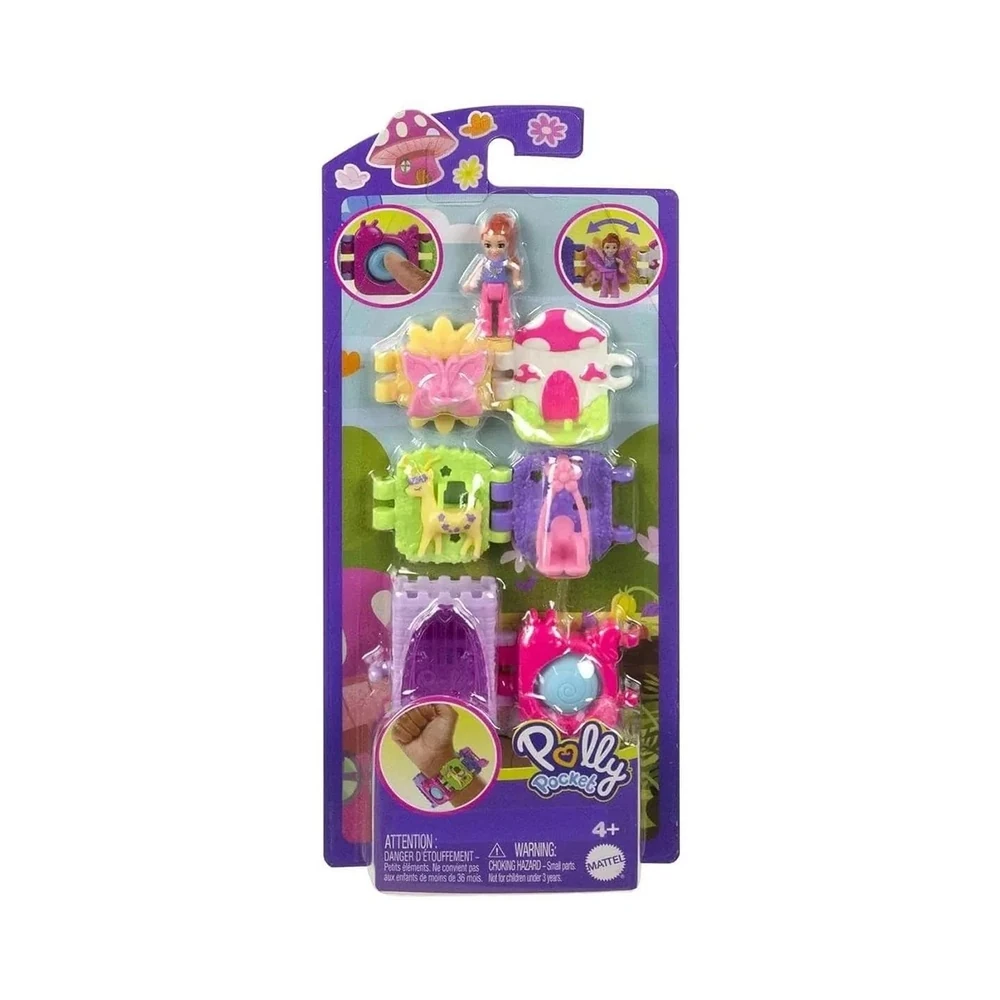 Pulseira Polly Pocket HKV67-HKV69 - Mattel
