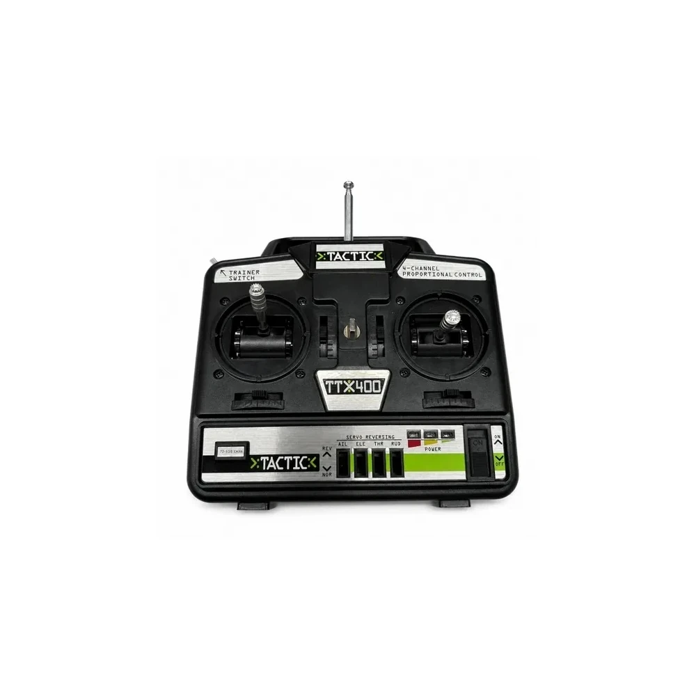 Rádio 4CH Tactic TTX400 72MHZ RX TRX600 CH36