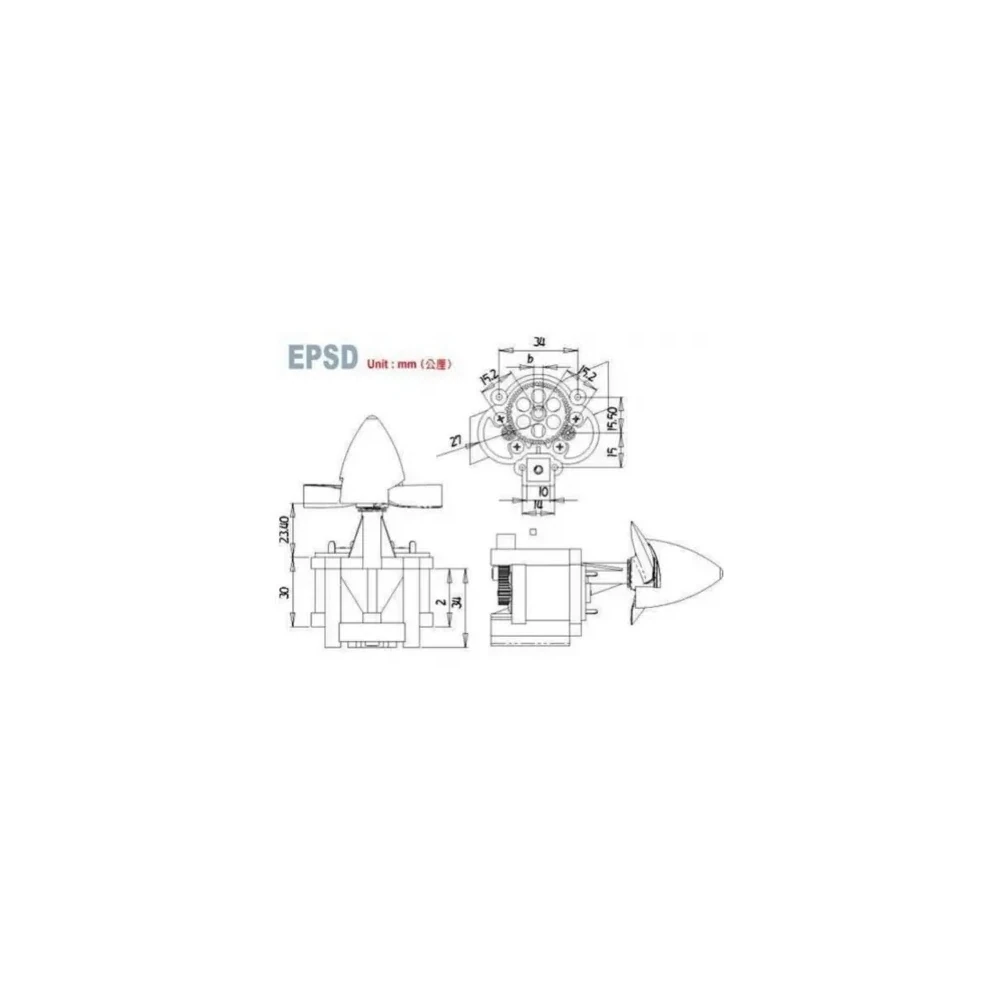 Reducao EPSD1-150 GWS s/Motor