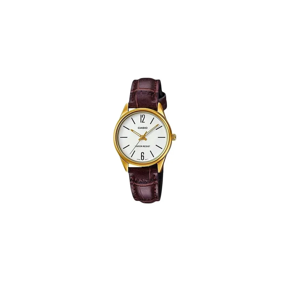 Relógio Casio Feminino Analógico LTP-V005GL-7BUDF Dourado