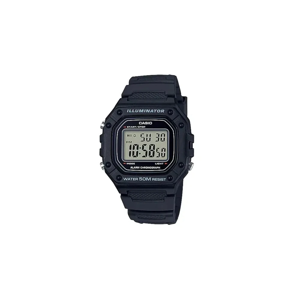 Relógio Masculino Digital Casio W-218H-2AVDF Preto