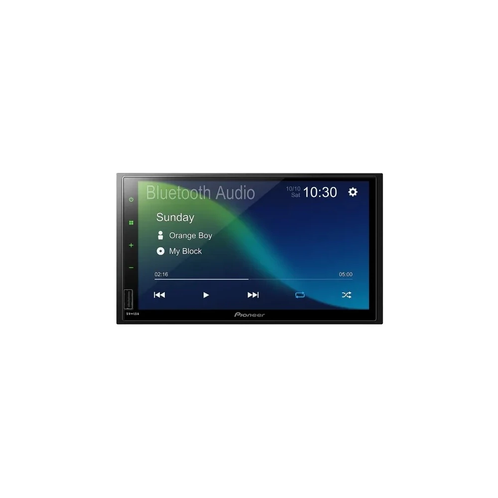Reprodutor Multimídia Pioneer DMH-A375BT 7" Touch USB Bluetooth - Preto