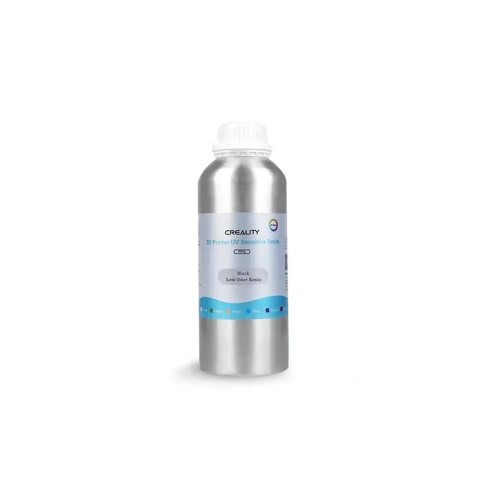 Resina Creality LittlePerfume Alumínio 500G para Impressora 3D Creality - Preto