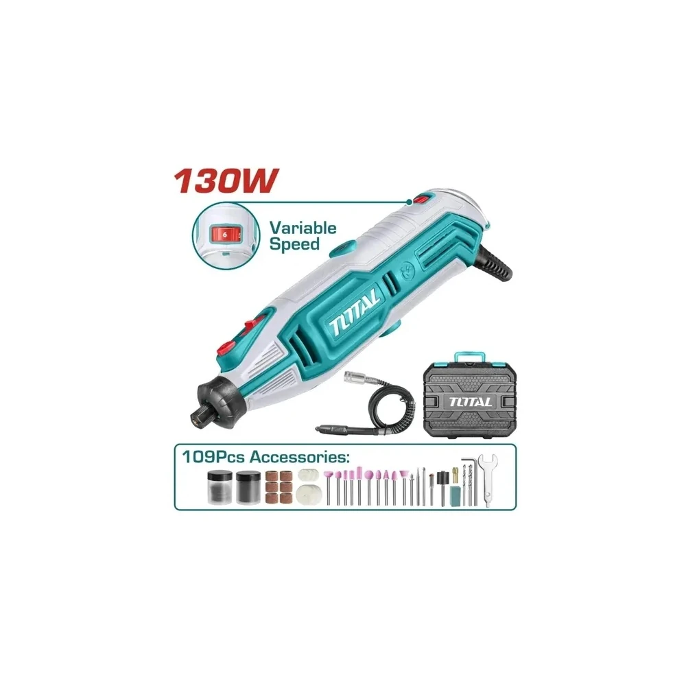 Retífica Total TG513326 130W 109 Peças