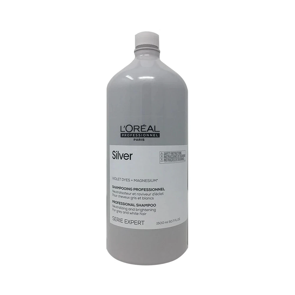 Shampoo L'Oréal Serie Expert Silver - 1,5 L