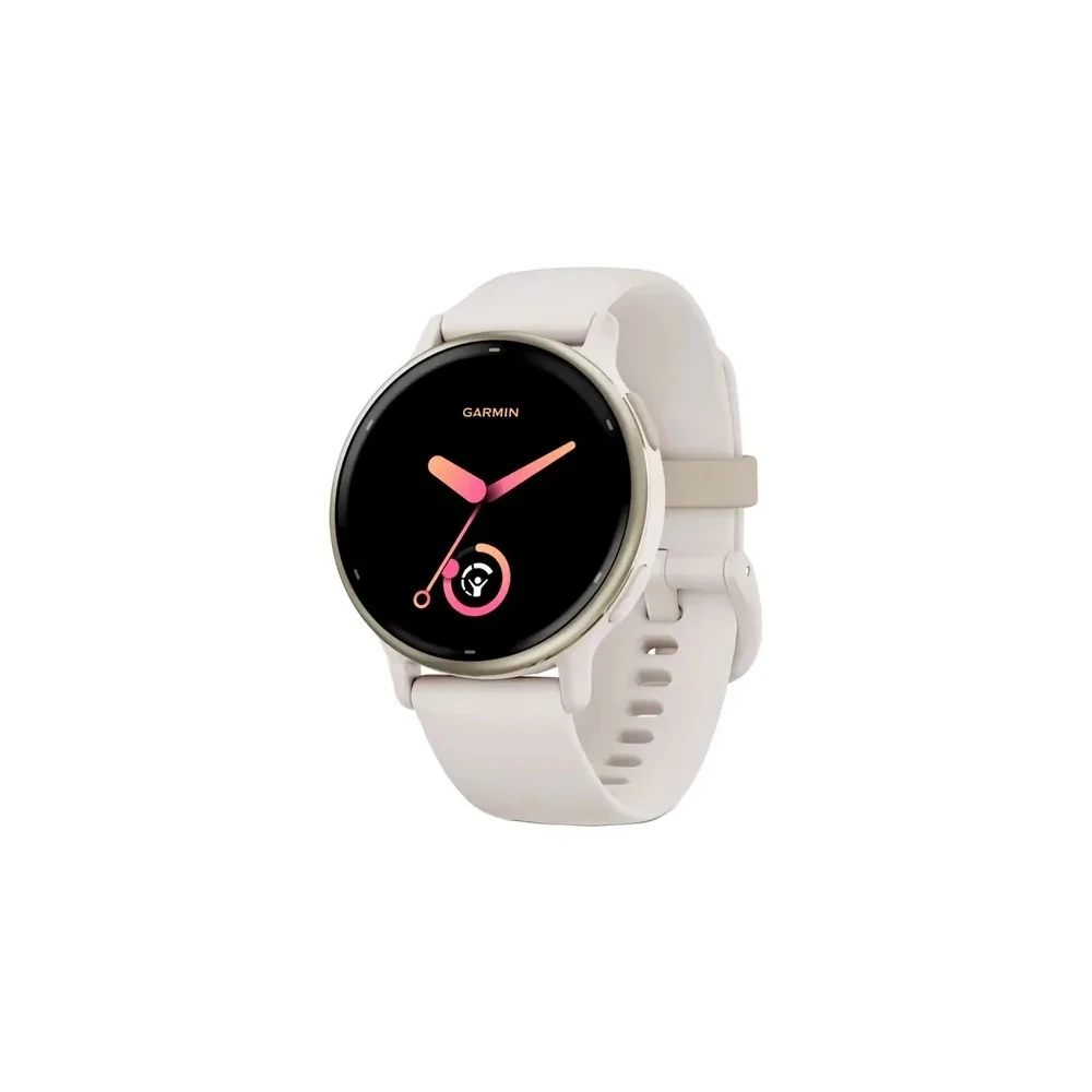 Relógio inteligente Garmin Vivoactive 5 010-02862-11 - Branco e Dourado