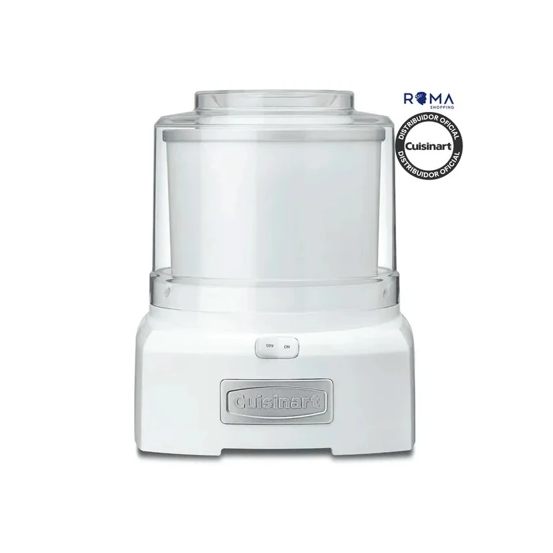 Sorveteira Cuisinart ICE-21BR Frozen Iogurte 1.5L 110V Branco