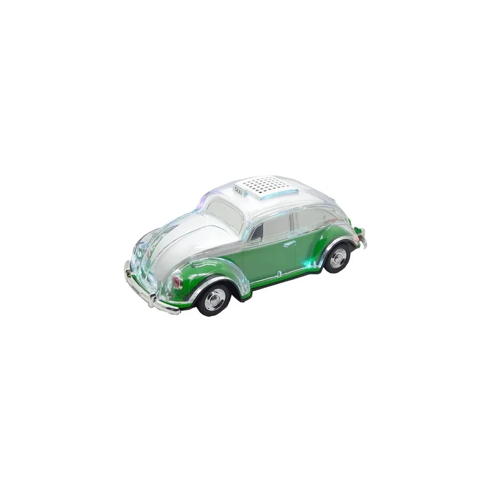 Speaker Fusca - Bluetooth - LED - Radio FM - USB - TF