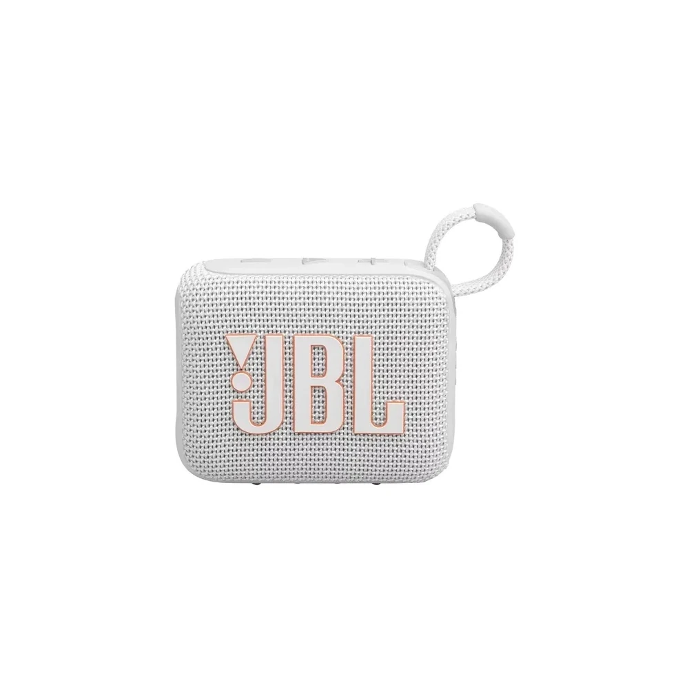 Caixa de Som Portátil JBL Go 4 Bluetooth - Branco