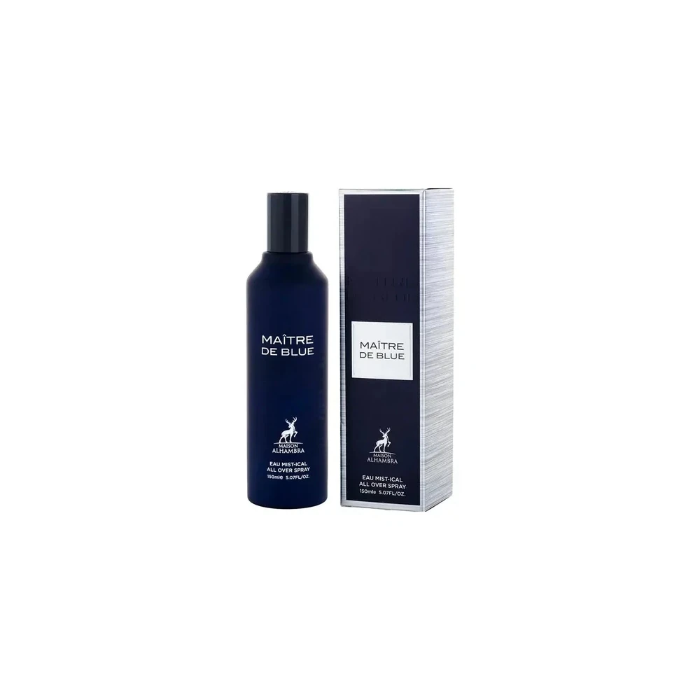 Splash Corporal Maison Alhambra Blue de Chance - Eau Mística - Masculina - 150ML