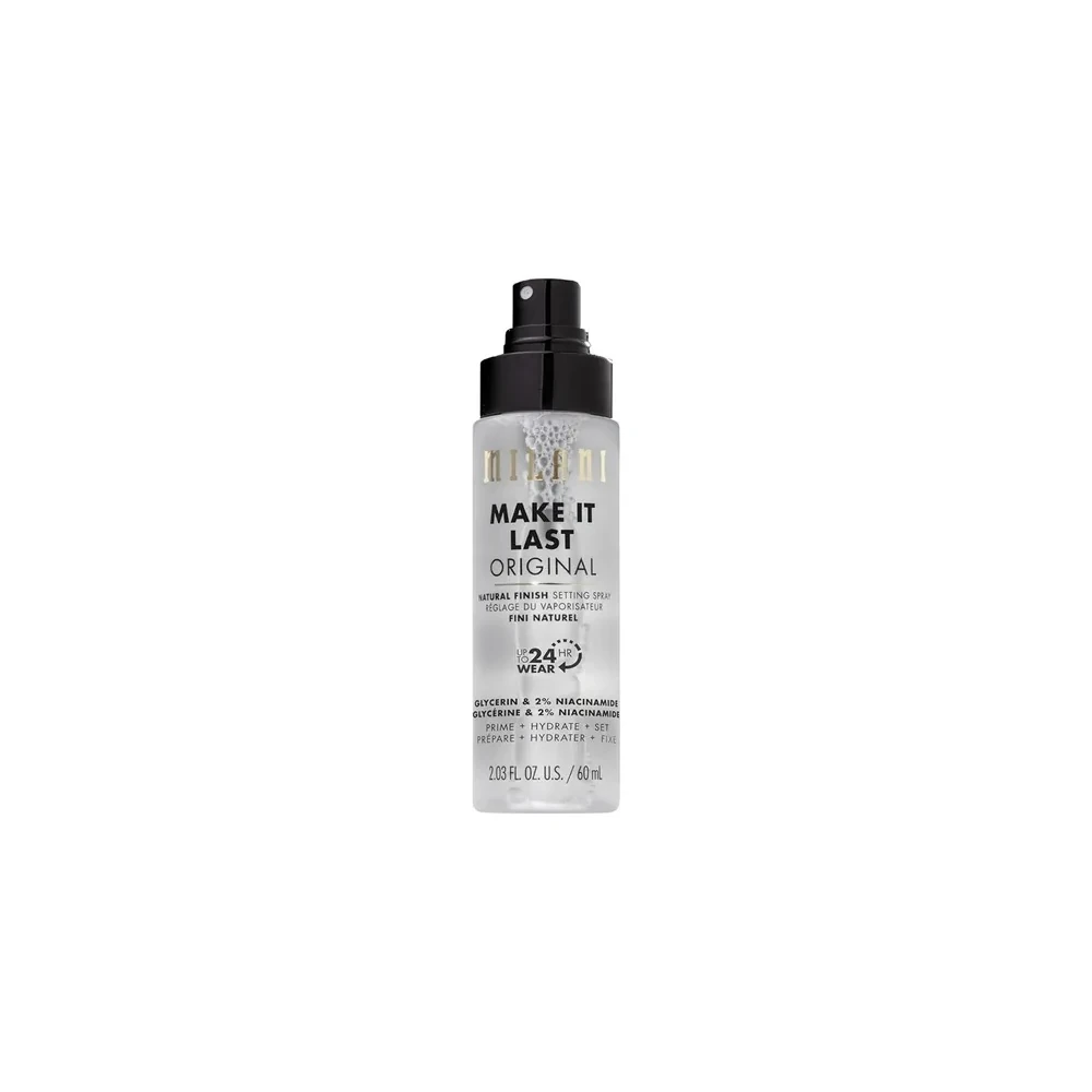 Spray Fixador Milani Make It Last Original 03 - 3 em 1 - 60ml - Acabamento Natural