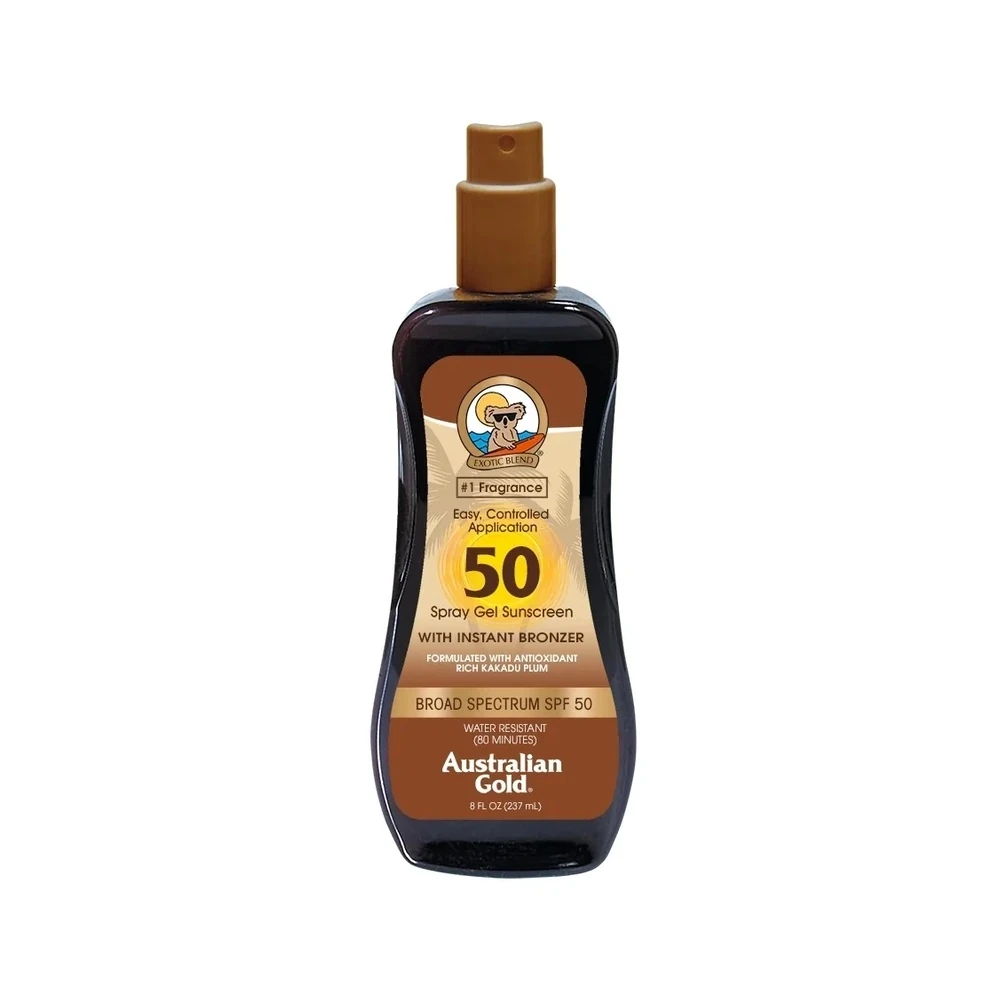 Protetor Solar em Spray Australian Gold Broad Spectrum SPF50 - 237mL