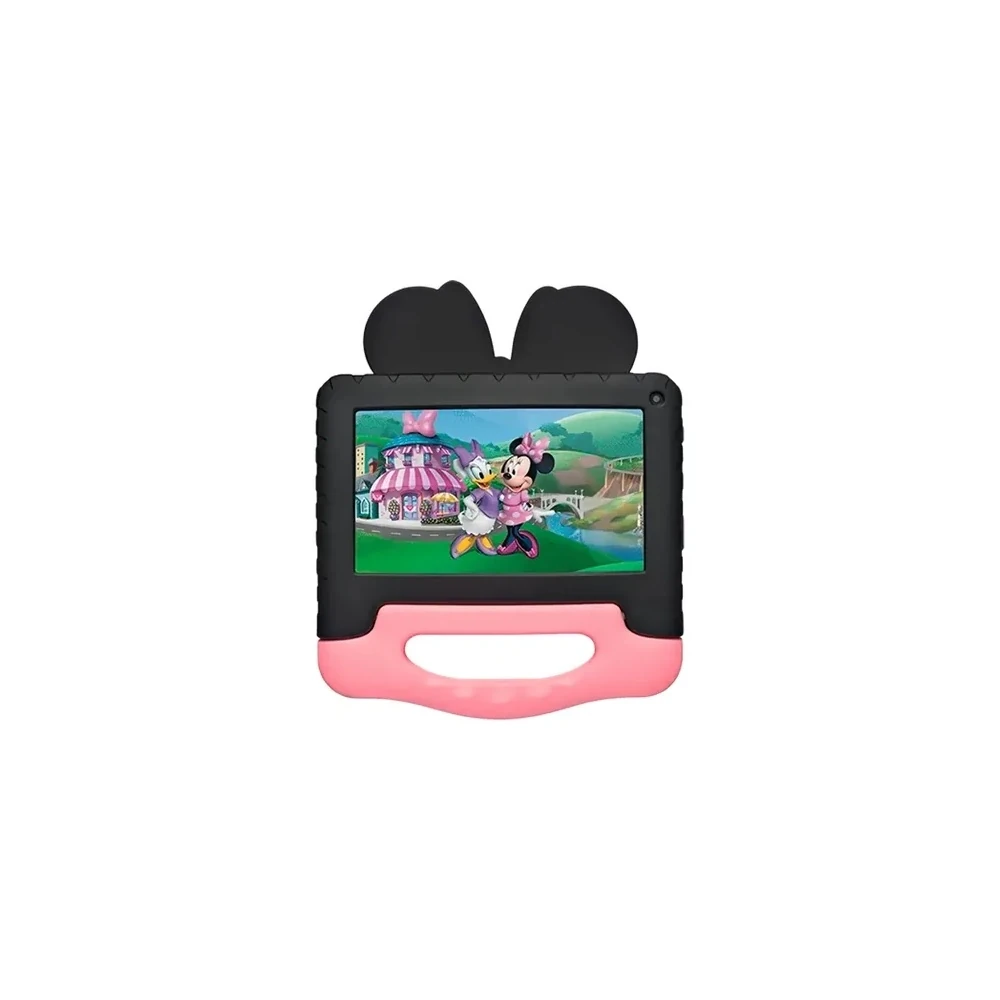 Tablet Multilaser NB414 4GB 64GB 7" Minnie Preto