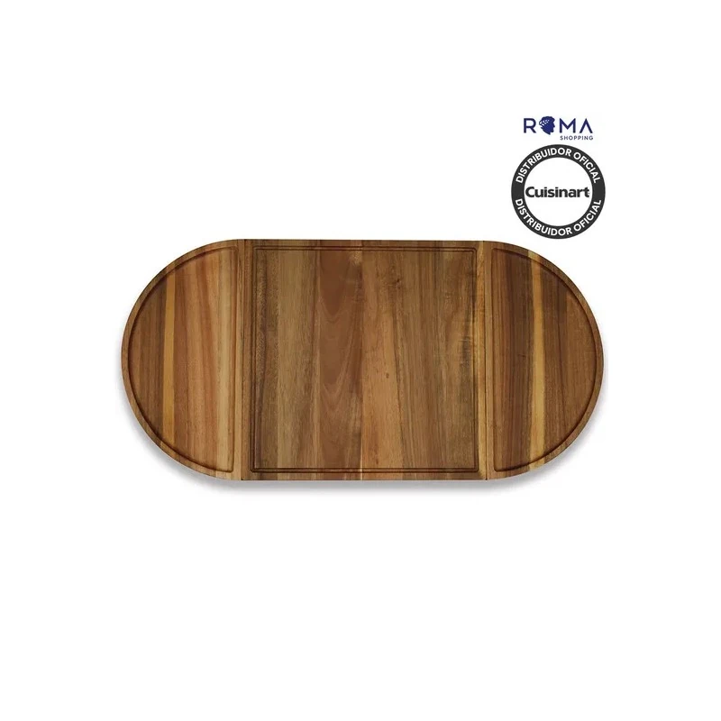Tábua de Corte Oval Cuisinart CWB-Amoc Madeira de Acácia