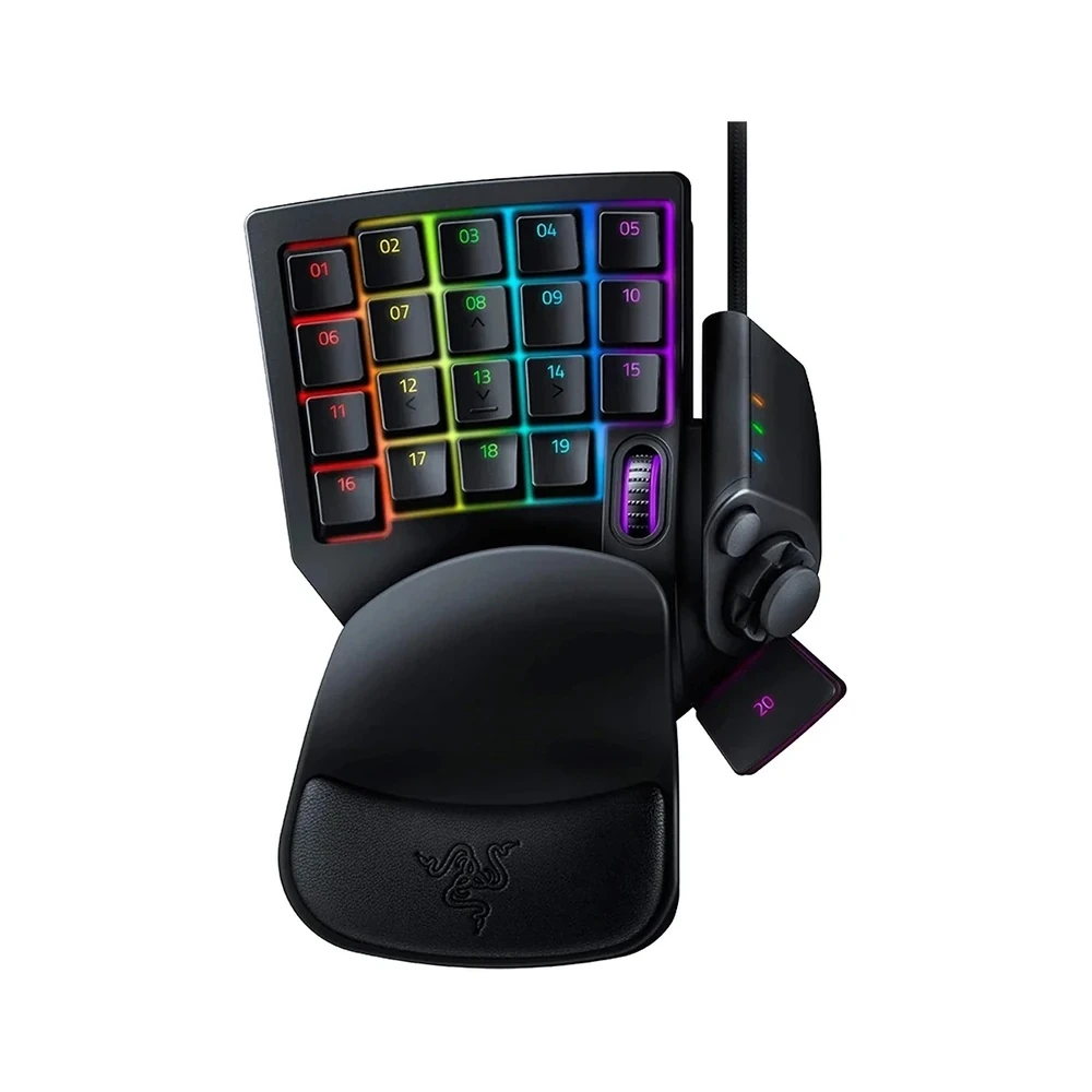 Teclado com Fio Razer Tartarus V2 Membrana Mecânica RZ07-02270100-R3U1 Preto