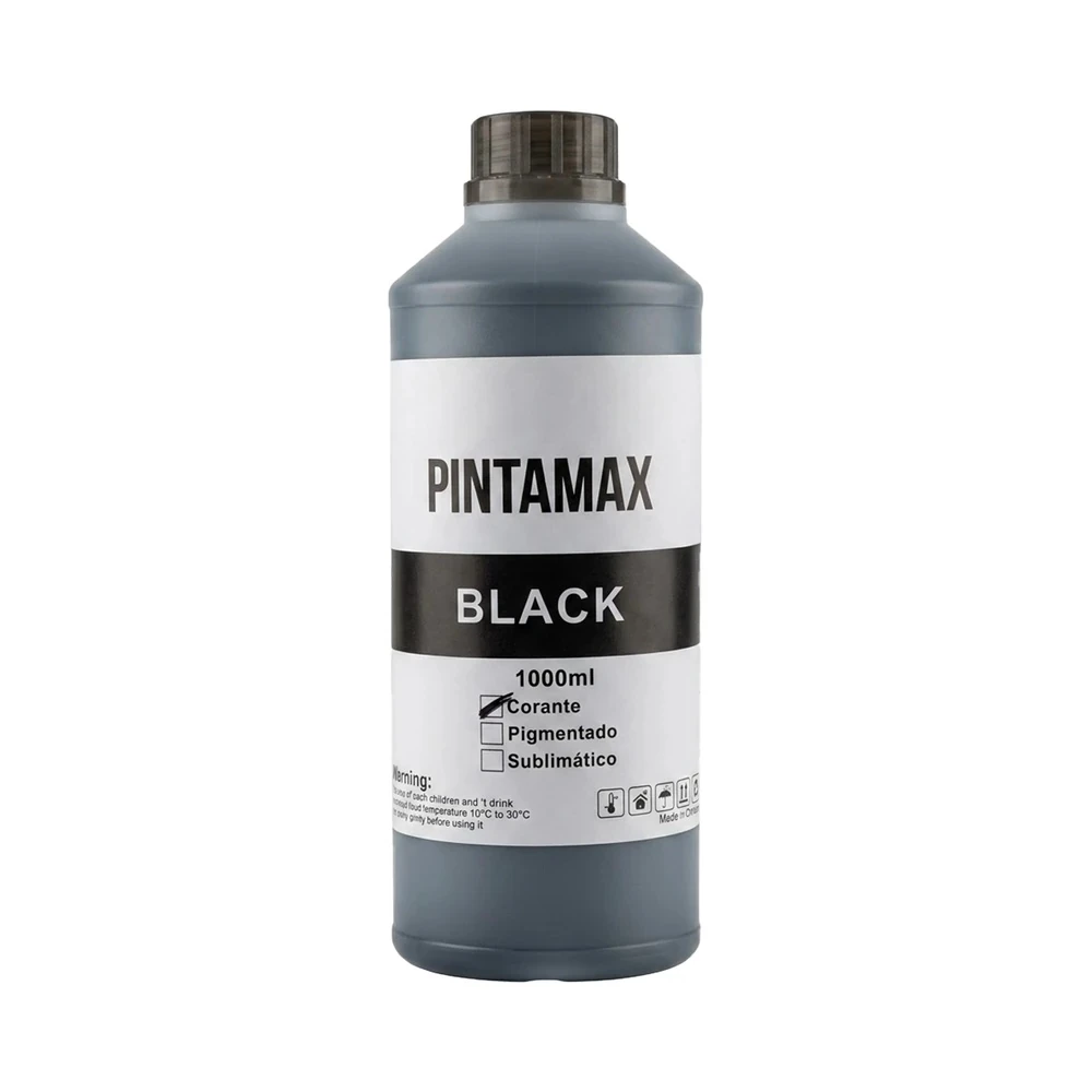 Tinta para Impressora Pintamax Corante 1L - Preto