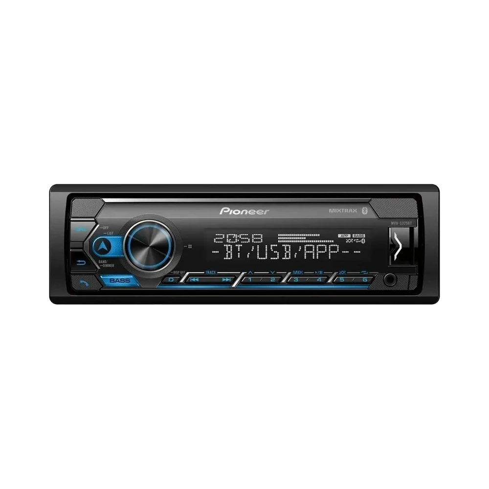 Rádio Toca CD Pioneer MVH-S325BT USB/AUX/BT/Rádio AM/FM