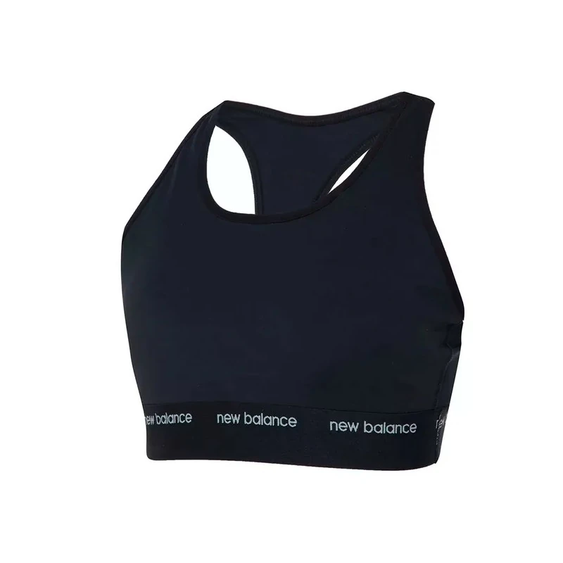 Top New Balance Feminino Sport Essentials Tamanho XL Preto - WB41048BK