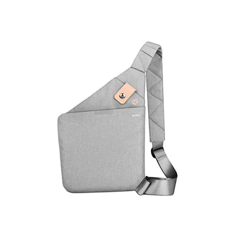 Bolsa Crossbody Wiwu Case WCB 101 Cinza